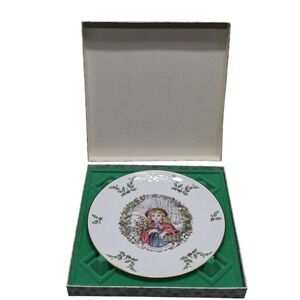 Royal Doulton Christmas Plate 1978 Collectible Plate With Box‎